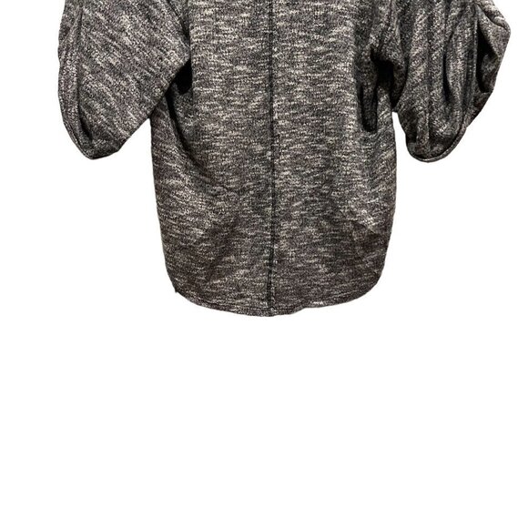 Free People Boxy Oversize Tunic Wide Relax Sleeves Womens Gray Neck Size XS - Picture 6 of 12